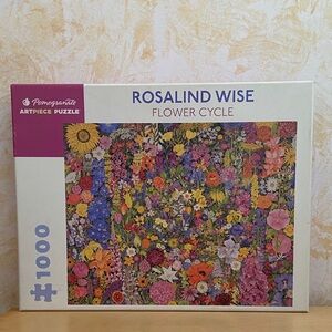 Pomegranate Rosalind Wise Flower Cycle - 1000 Piece Puzzle